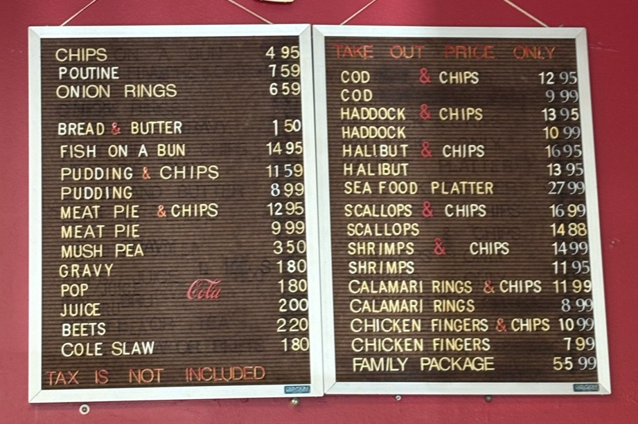 McCowan Fish & Chips Menu - Image 5
